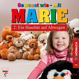 Hörbuch Ein Hasebär auf Abwegen (Gewusst wie - mit Marie 2)  - Autor Heike Wendler   - gelesen von Lena Donnermann