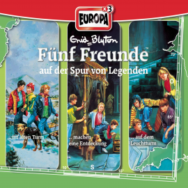 Hörbuch 3er-Box: Fünf Freunde auf der Spur von Legenden (Folgen 09/14/16)  - Autor Heikedine Körting   - gelesen von Fünf Freunde.