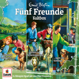 Hörbuch 3er-Box: Fünf Freunde – Kultbox (Folgen 04/11/13)  - Autor Heikedine Körting   - gelesen von Fünf Freunde.