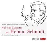 Hörbuch Auf eine Zigarette mit Helmut Schmidt  - Autor Giovanni di Lorenzo;Helmut Schmidt   - gelesen von Schauspielergruppe
