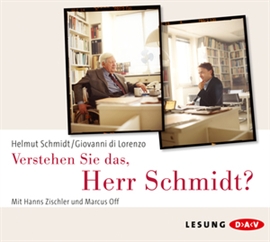 Hörbuch Verstehen Sie das, Herr Schmidt?  - Autor Helmut Schmidt;Giovanni di Lorenzo   - gelesen von Schauspielergruppe