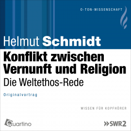 Hörbuch Konflikt zwischen Vernunft und Religion  - Autor Helmut Schmidt   - gelesen von Helmut Schmidt