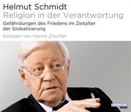 Hörbuch Religion in der Verantwortung  - Autor Helmut Schmidt   - gelesen von Hanns Zischler