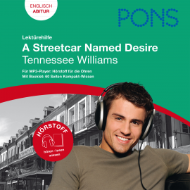 Hörbuch PONS Lektürehilfe - Tennessee Williams, A Streetcar Named Desire  - Autor Henrike Wielk   - gelesen von Schauspielergruppe