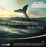 Hörbuch Moby-Dick oder Der Wal  - Autor Herman Melville   - gelesen von Schauspielergruppe
