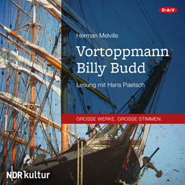 Hörbuch Vortoppmann Billy Budd  - Autor Herman Melville   - gelesen von Hans Paetsch