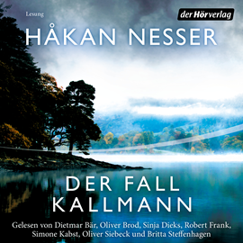 Hörbuch Der Fall Kallmann  - Autor Håkan Nesser   - gelesen von Schauspielergruppe