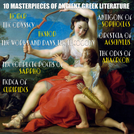 Hörbuch 10 Masterpieces of Ancient Greek Literature  - Autor Homer   - gelesen von Schauspielergruppe