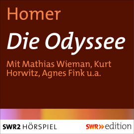 Hörbuch Die Odyssee  - Autor Homer   - gelesen von Schauspielergruppe