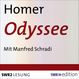Hörbuch Odyssee  - Autor Homer   - gelesen von Manfred  Schradi