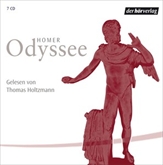 Hörbuch Odyssee  - Autor Homer   - gelesen von Thomas Holtzmann