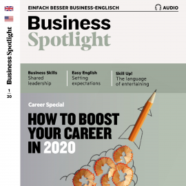 Hörbuch Business-Englisch lernen Audio - How to boost your career in 2020  - Autor Ian McMaster   - gelesen von David Ingram