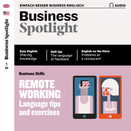 Hörbuch Business-Englisch lernen Audio - Remote working  - Autor Ian McMaster   - gelesen von Doug Bolduc