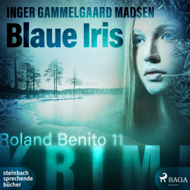 Hörbuch Blaue Iris - Roland Benito 11 (Ungekürzt)  - Autor Inger Gammelgaard Madsen   - gelesen von Heidi Jürgens