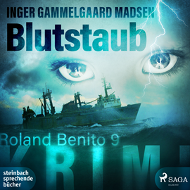Hörbuch Blutstaub (Roland Benito 9)  - Autor Inger Gammelgaard Madsen   - gelesen von Heidi Jürgens