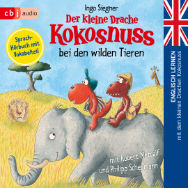 Hörbuch Der kleine Drache Kokosnuss bei den wilden Tieren  - Autor Ingo Siegner   - gelesen von Schauspielergruppe