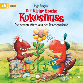 Hörbuch Der kleine Drache Kokosnuss - Die besten Witze aus der Drachenschule  - Autor Ingo Siegner   - gelesen von Philipp Schepmann