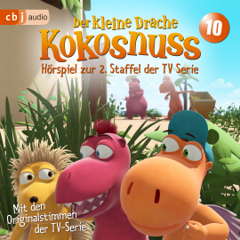 Hörbuch Der Kleine Drache Kokosnuss - Hörspiel zur 2. Staffel der TV-Serie 10  - Autor Ingo Siegner   - gelesen von Schauspielergruppe