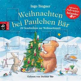 Hörbuch Weihnachten bei Paulchen Bär  - Autor Ingo Siegner   - gelesen von Dietmar Bär
