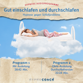 Hörbuch Gut einschlafen und durchschlafen - Hypnose Audioprogramm  - Autor Ingo Steinbock   - gelesen von Ingo Steinbock
