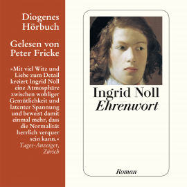 Hörbuch Ehrenwort  - Autor Ingrid Noll   - gelesen von Peter Fricke