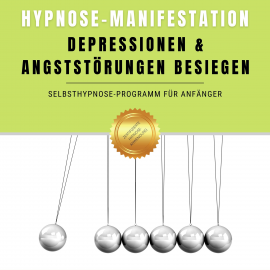 Hörbuch Hypnose-Manifestation: Depressionen & Angststörungen besiegen  - Autor Institut für angewandte Hypnose   - gelesen von Institut für angewandte Hypnose