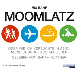 Hörbuch Moomlatz  - Autor Iris Bahr   - gelesen von Sarah Kuttner