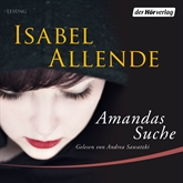 Hörbuch Amandas Suche  - Autor Isabel Allende   - gelesen von Andrea Sawatzki