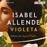 Hörbuch Violeta  - Autor Isabel Allende   - gelesen von Angela Winkler
