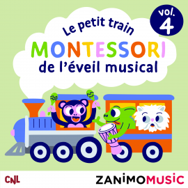 Hörbuch Le petit train Montessori de l'éveil musical - Vol. 4  - Autor Isabelle Palombi   - gelesen von Schauspielergruppe