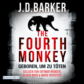 Hörbuch The Fourth Monkey -  - Autor J.D. Barker   - gelesen von Schauspielergruppe
