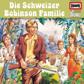 Hörbuch Folge 44: Die schweizer Familie Robinson  - Autor J.R. Wyß   - gelesen von N.N.