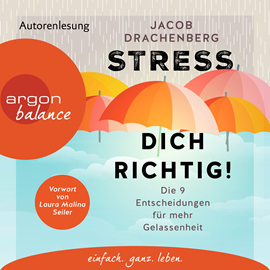 Hörbuch Stress dich richtig! - Die 9 Entscheidungen für mehr Gelassenheit (Ungekürzte Lesung)  - Autor Jacob Drachenberg   - gelesen von Jacob Drachenberg