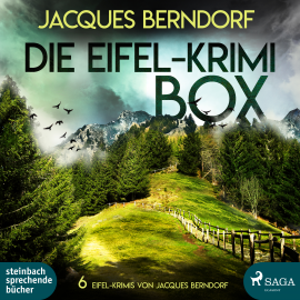 Hörbuch Die Eifel-Krimi-Box (6 Eifel-Krimis von Jacques Berndorf)  - Autor Jacques Berndorf   - gelesen von Jacques Berndorf