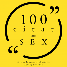 Hörbuch 100 citat om sex  - Autor Jacques Lacan   - gelesen von Johannes Johnström