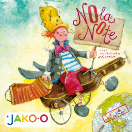 Hörbuch Nola Note auf musikalischer Weltreise  - Autor JAKO-O   - gelesen von Tafara Plauschinat