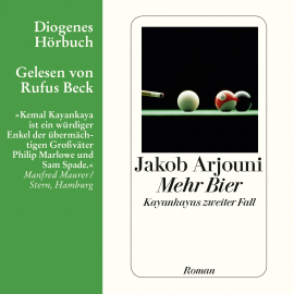Hörbuch Mehr Bier  - Autor Jakob Arjouni   - gelesen von Rufus Beck