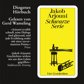 Hörbuch Schwarze Serie  - Autor Jakob Arjouni   - gelesen von Gerd Wameling
