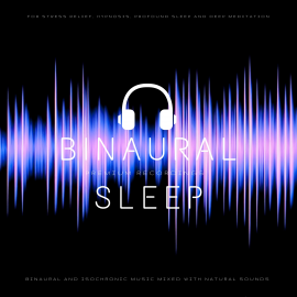 Hörbuch Binaural Sleep - Binaural and Isochronic Music Mixed with Natural Sounds  - Autor James Aniston   - gelesen von Niklas Page