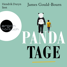 Hörbuch Pandatage  - Autor James Gould-Bourn   - gelesen von Hendrik Duryn
