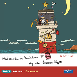 Hörbuch Weihnachten im Leuchtturm auf den Hummerklippen  - Autor James Krüss   - gelesen von Uwe Friedrichsen