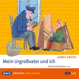 Hörbuch Mein Urgroßvater und ich  - Autor James Krüss   - gelesen von Eduard Marks
