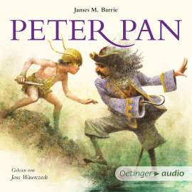 Hörbuch Peter Pan  - Autor James M. Barrie   - gelesen von Jens Wawrczek