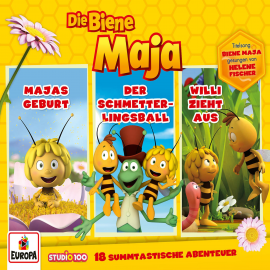 Hörbuch Die Biene Maja 3er-Box (Folgen 01-03)  - Autor Jan Ullmann  
