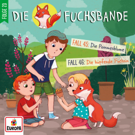 Hörbuch Folge 23: Fall 45: Die Pommesblume / Fall 46: Die hüpfende Füchsin  - Autor Jana Lini  