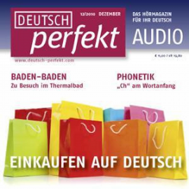 Hörbuch Deutsch lernen Audio - Einkaufen auf Deutsch  - Autor Janina Schneider-Eicke   - gelesen von Schauspielergruppe