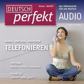 Hörbuch Deutsch lernen Audio - Telefonieren  - Autor Janina Schneider-Eicke   - gelesen von Schauspielergruppe