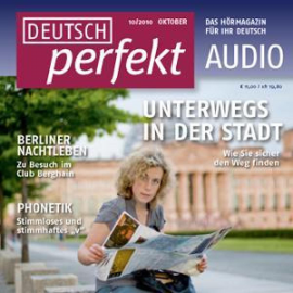 Hörbuch Deutsch lernen Audio - Unterwegs in der Stadt  - Autor Janina Schneider-Eicke   - gelesen von Schauspielergruppe