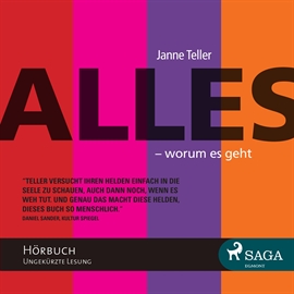 Hörbuch Alles - worum es geht  - Autor Janne Teller   - gelesen von Marion Reuter