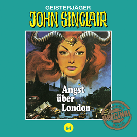 Hörbuch Angst über London (John Sinclair - Tonstudio Braun 54)  - Autor Jason Dark   - gelesen von Diverse